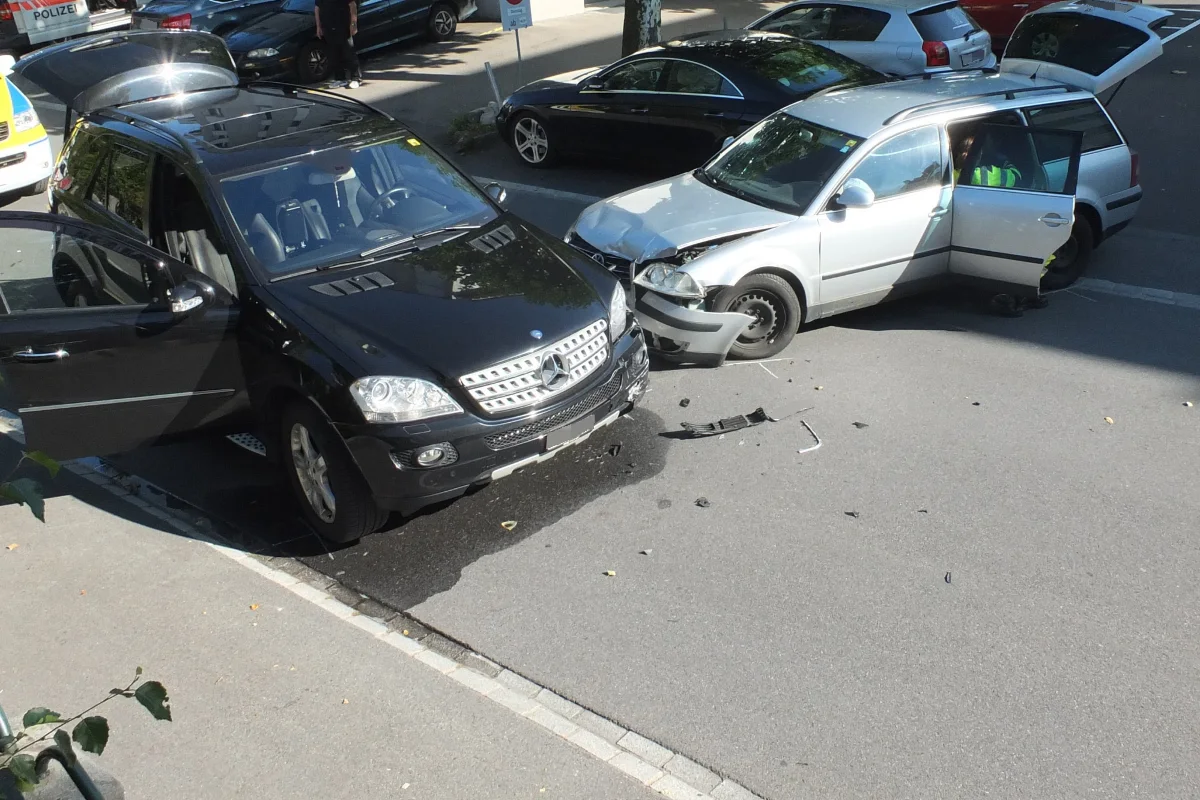 Zwei Verletzte nach Kollision in Buchs