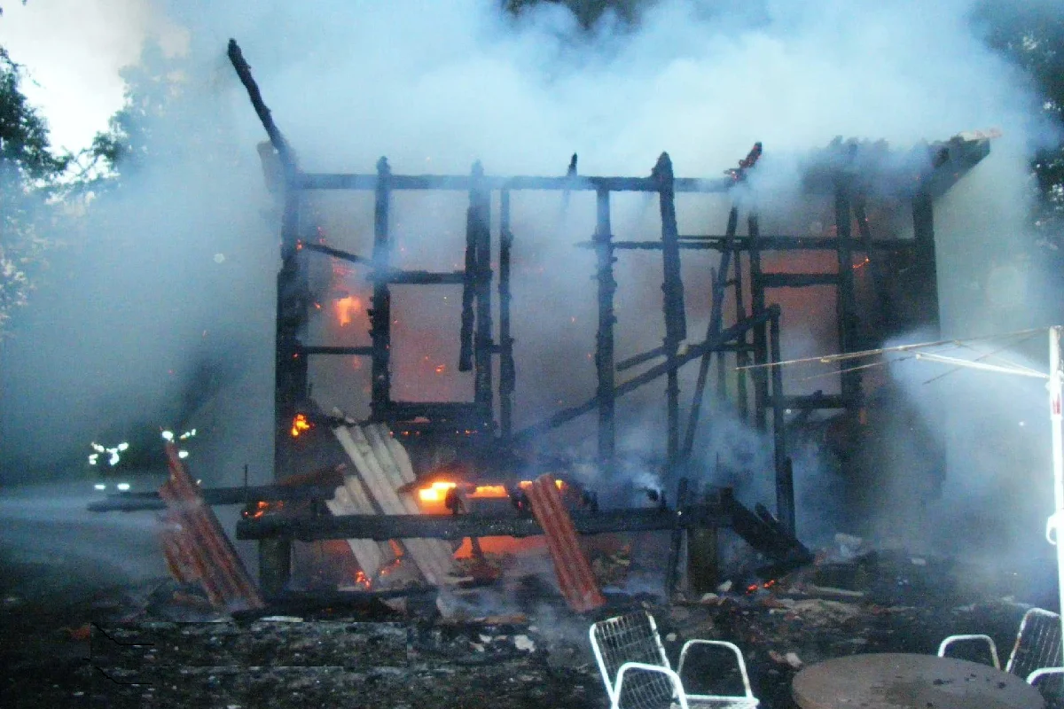 Ferienhaus in Sugiez ausgebrannt