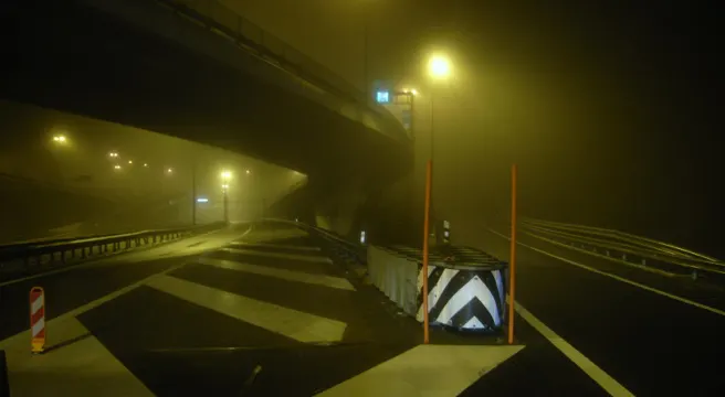 Selbstkollision auf der A2 bei Göschenen