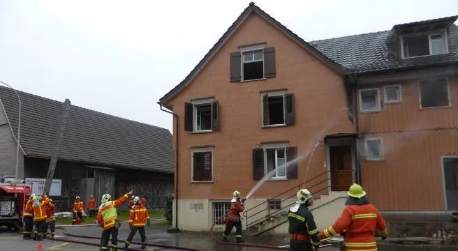 Muolen: Brand in Asylantenunterkunft