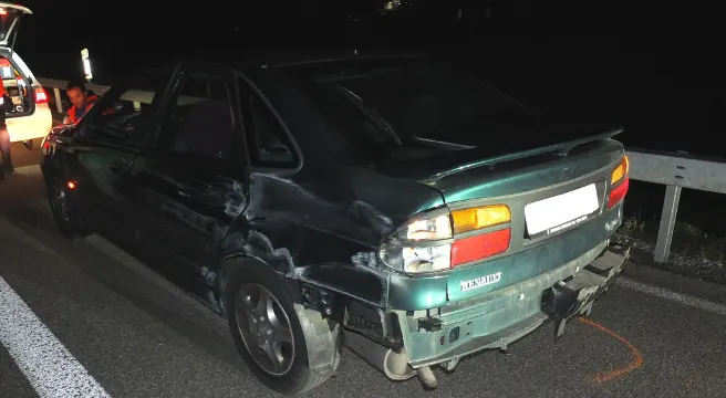 Verkehrsunfall auf der A3 in Niederurnen