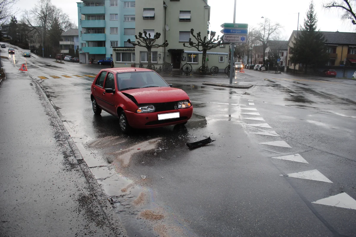 Auffahrcrash in Schaffhausen