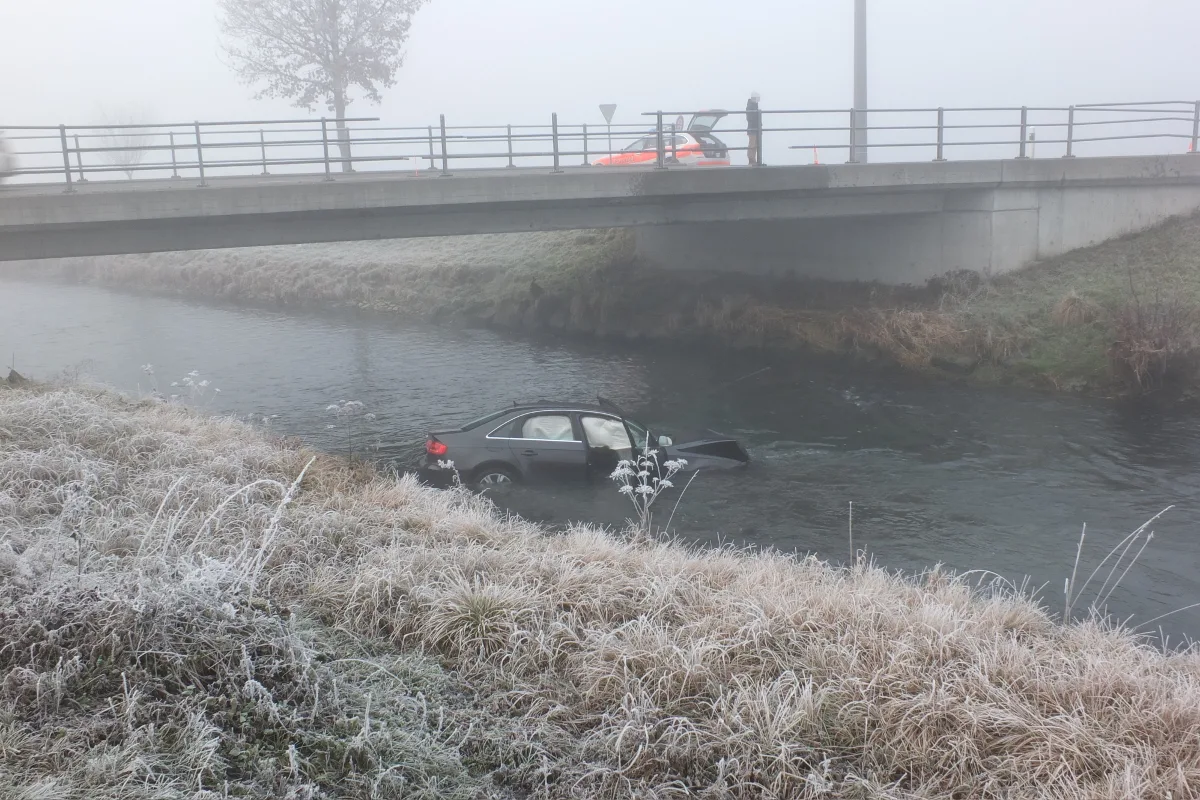 Pkw geht in Kriessern baden