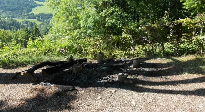 Holzhäuschen in Teufen AR abgebrannt