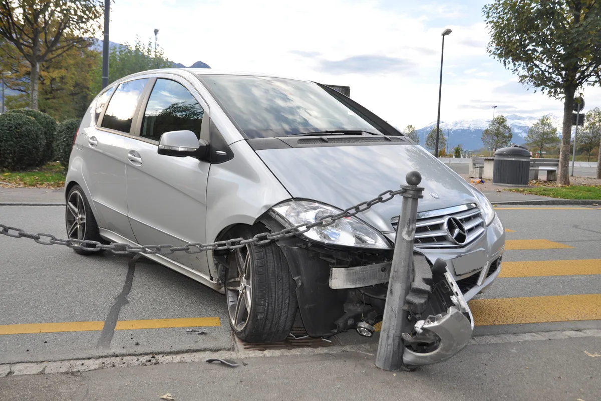 Bei Selbstcrash in Vaduz verletzt