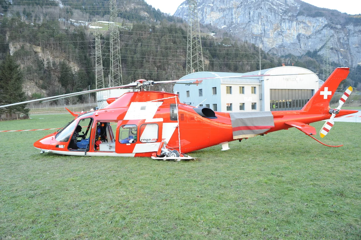 Rega-Helikopter in Erstfeld abgestürzt - drei Verletzte