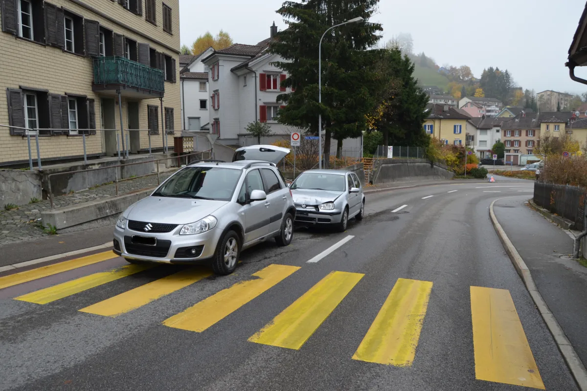 Auffahrcrash in Herisau