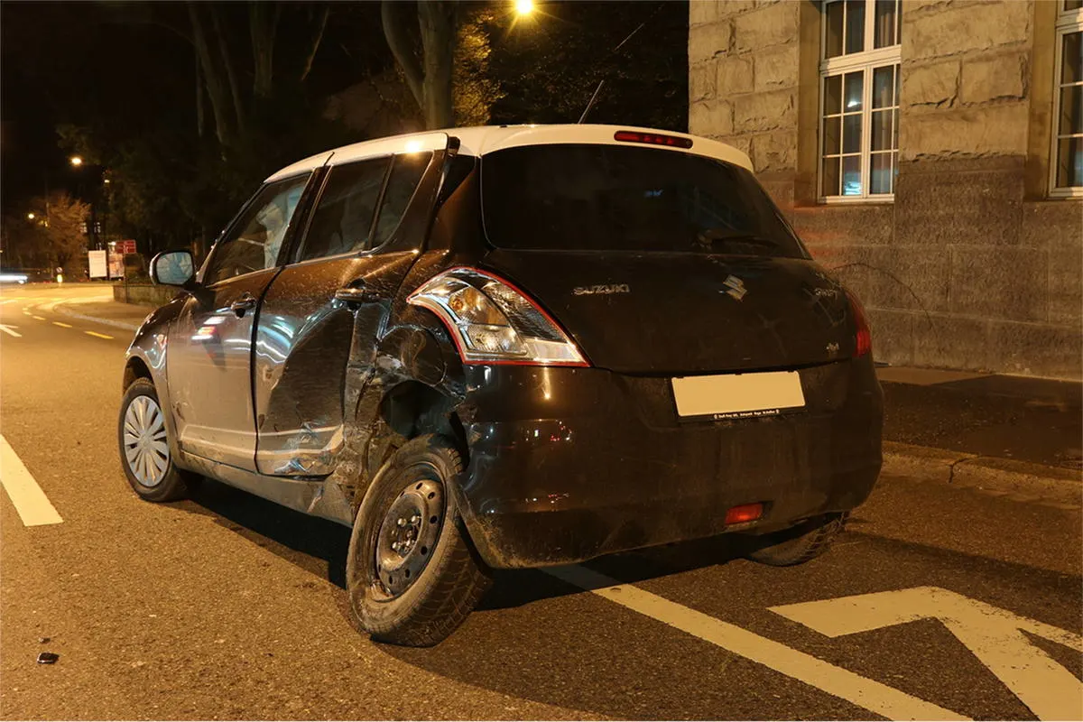 St.Gallen SG - Bei Spurwechsel leicht verletzt