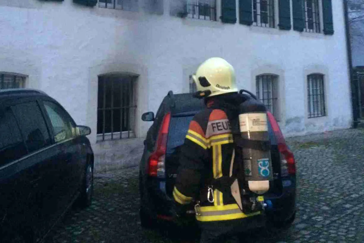 Glimmbrand im Polizeigebäude Balsthal