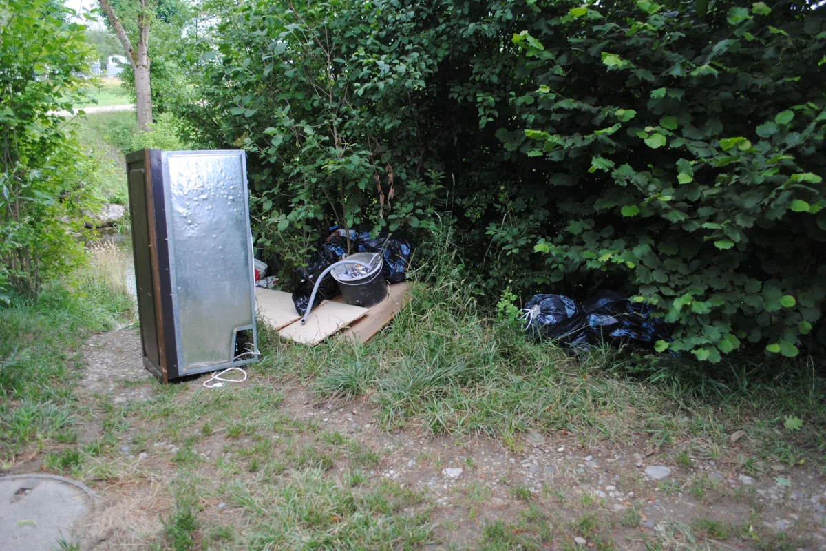 In Grenchen illegal Abfall entsorgt 