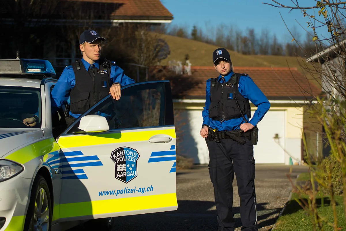 Aarau AG - Angetrunkener Einbrecher festgenommen 