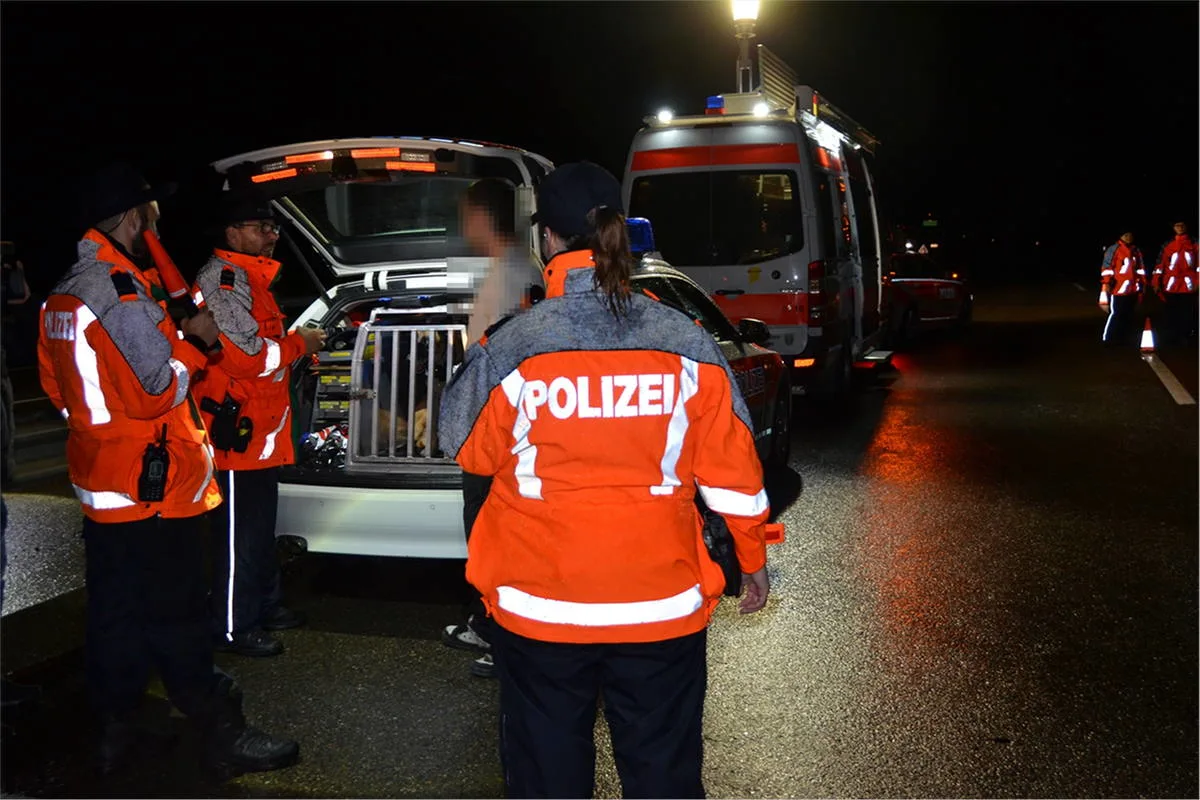 Walenstadt / Goldach SG - Nächtliche Verkehrskontrollen