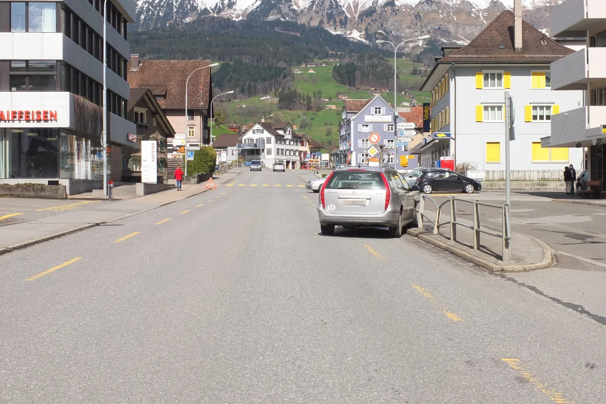 Grabs SG - Kollision wegen Vortrittsmissachtung