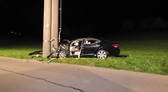 Goldach: Nach Crash mit Strommast in Lebensgefahr