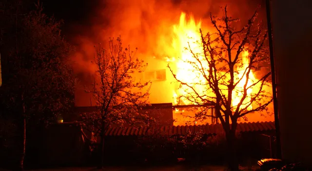 Flammeninferno in Wiesendangen