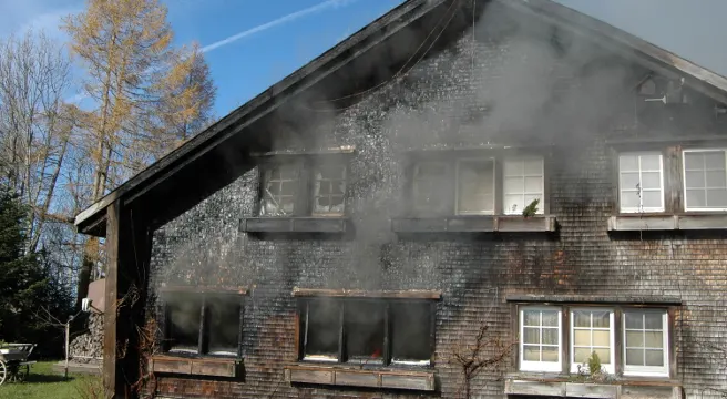 Hausbrand in Rehetobel