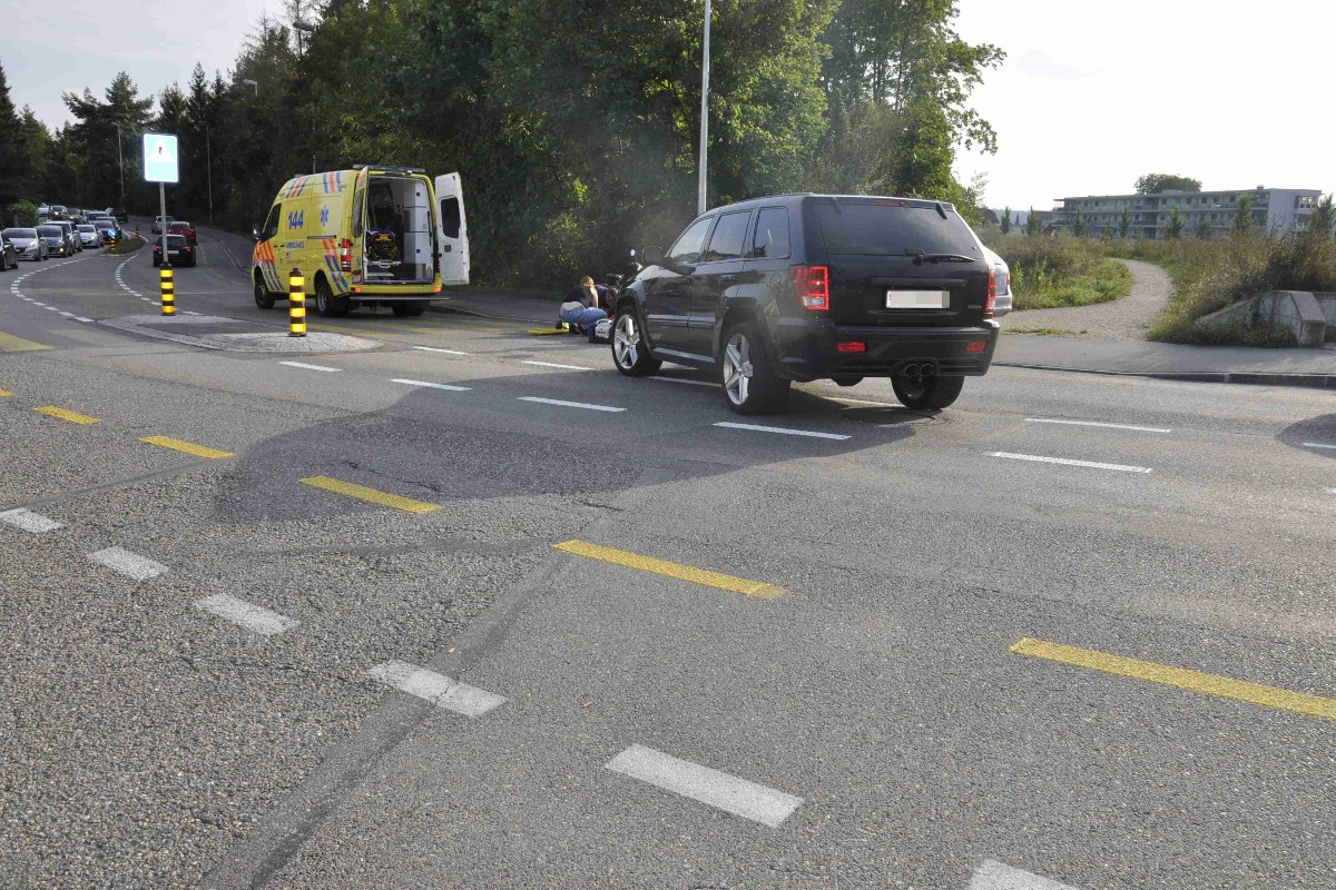 Biberist SO - Verkehrsunfall fordert eine Verletzte