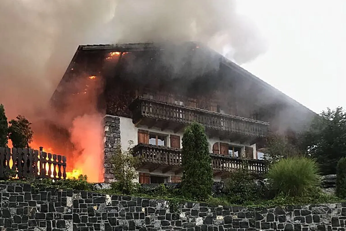 Eschen FL - Brand in Einfamilienhaus