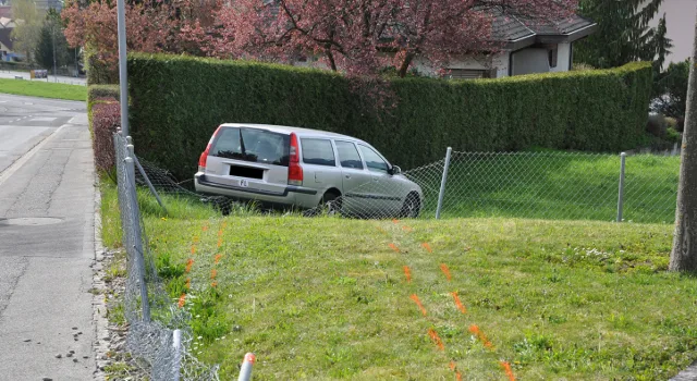 Immer dieser Alkohol: Lenker in Schaan vom Weg abgekommen