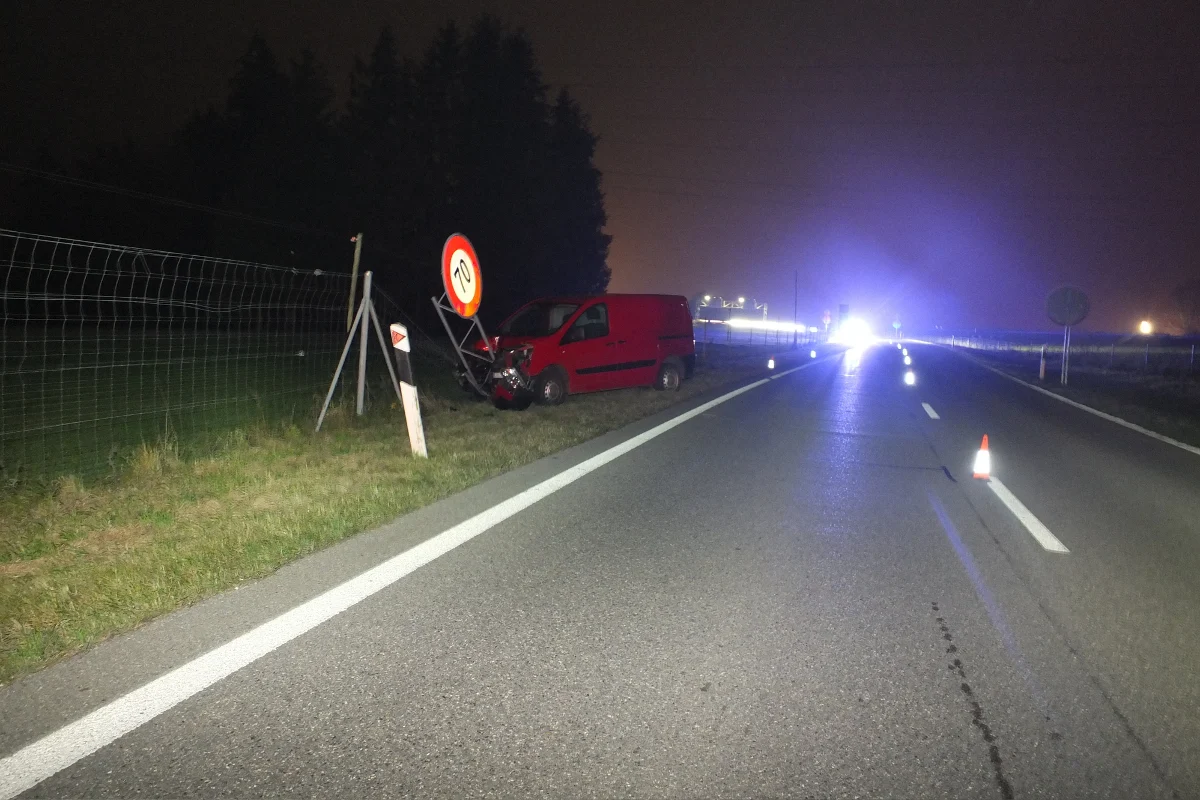 Auf der A1 in Mörschwil eingeschlafen