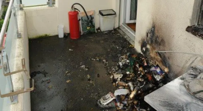 Wohnungsbrand in Tuggen