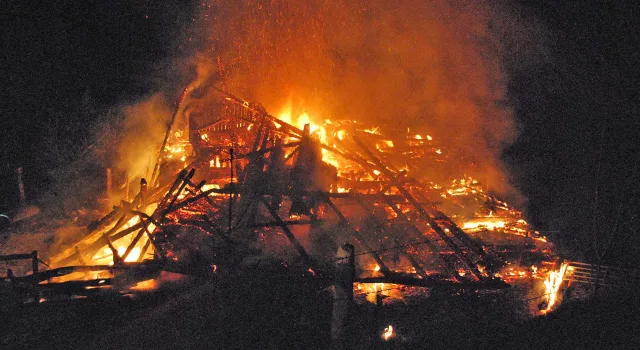 Doppeltes Flammen-Inferno in Escholzmatt - Kuh verbrannt