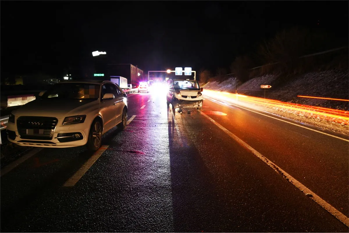 Malans GR - Zwei Verletzte nach Auffahrkollision