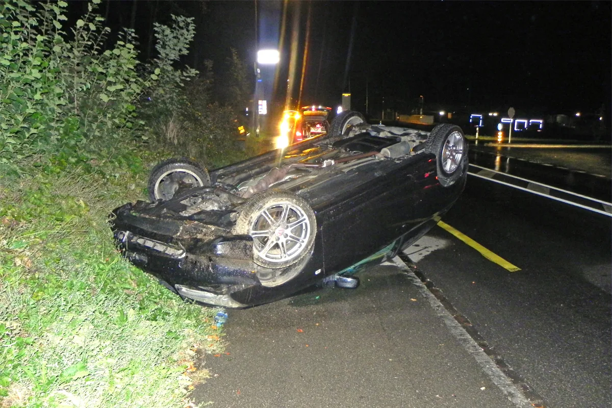 Busswil TG: Unfall gebaut und nach Hause gegangen