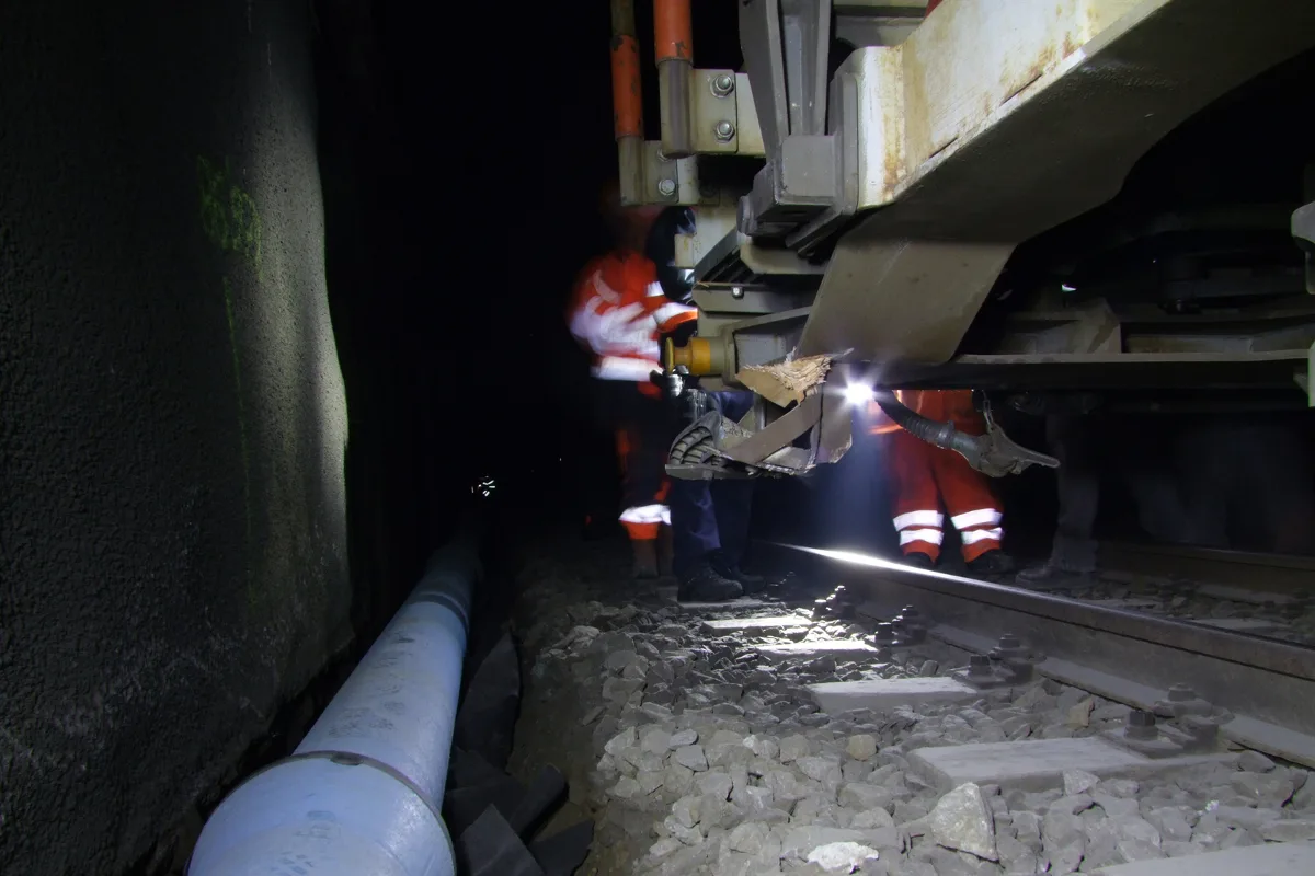 Arbeitsunfall im Albulatunnel in Preda