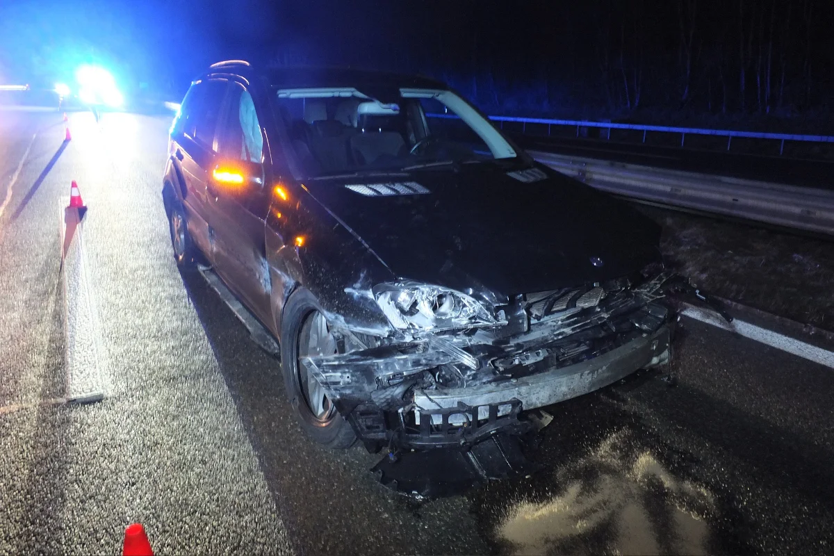 Mörschwil: Mit 1,9 Promille auf der A1 verunfallt - Festnahme