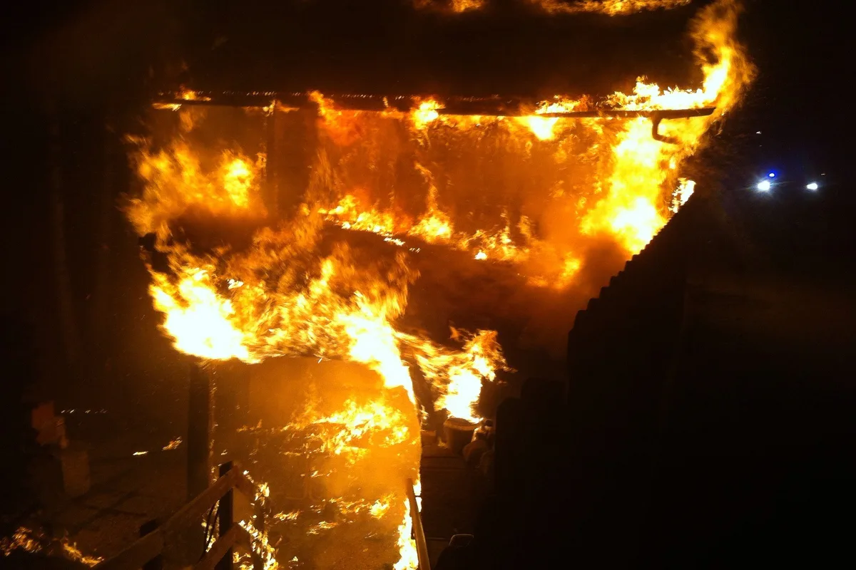 Vissoie/Ayer: Brand in Wohnhaus