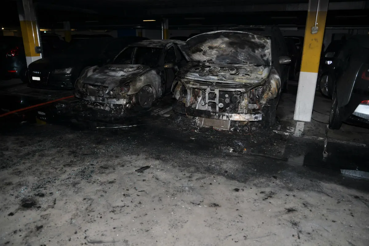 Opfikon ZH - Brand in Tiefgarage