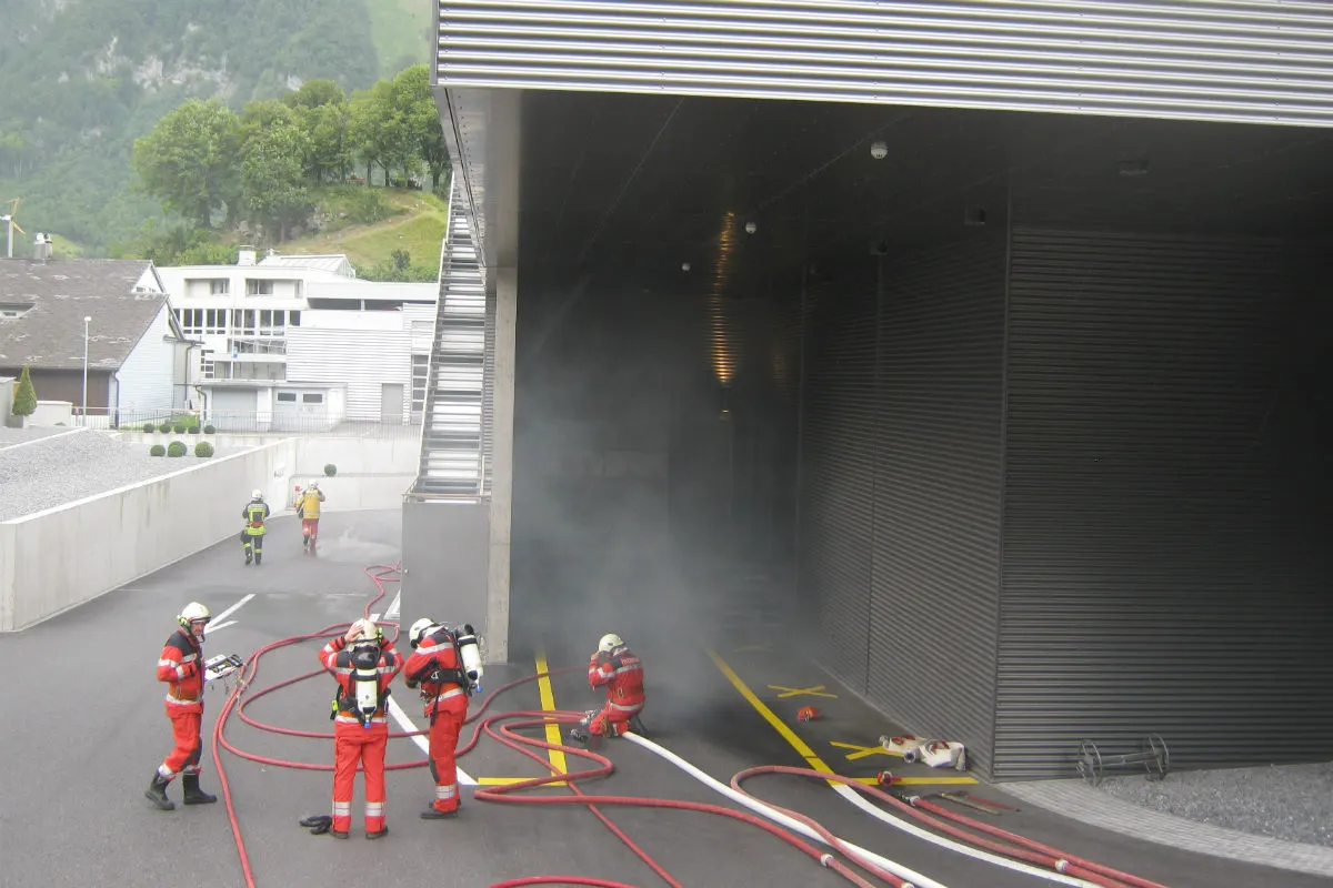 Netstal: Brand im Einkaufszentrum Wiggispark 