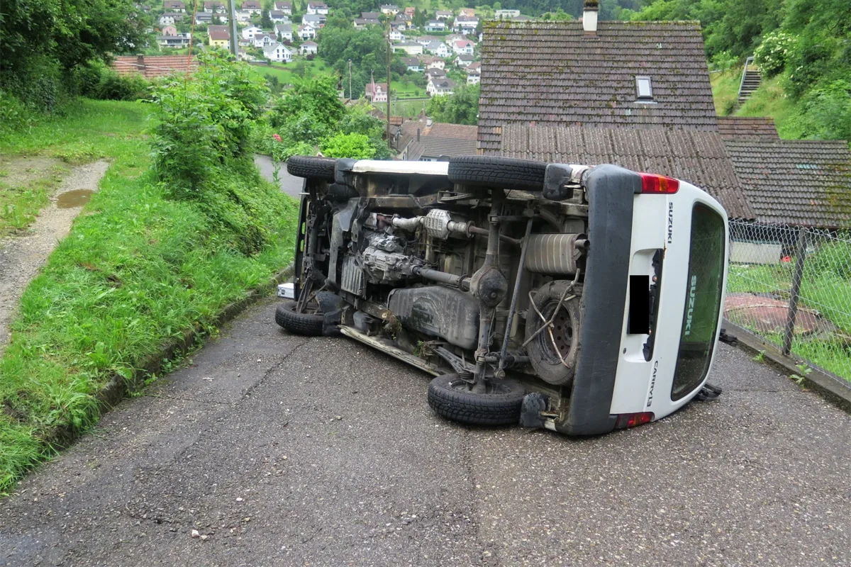 Verkehrsunfall in Grellingen BL fordert Schwerverletzte