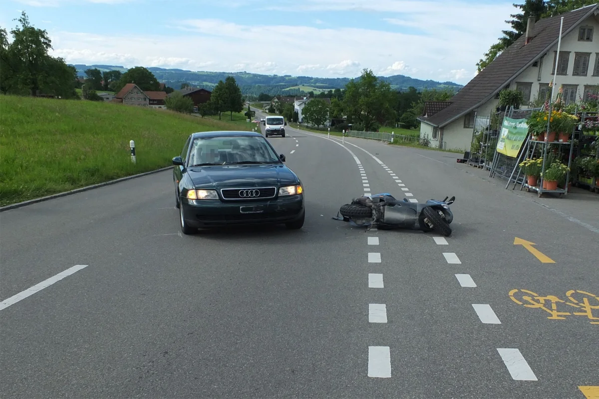 Auffahrcrash in Niederglatt