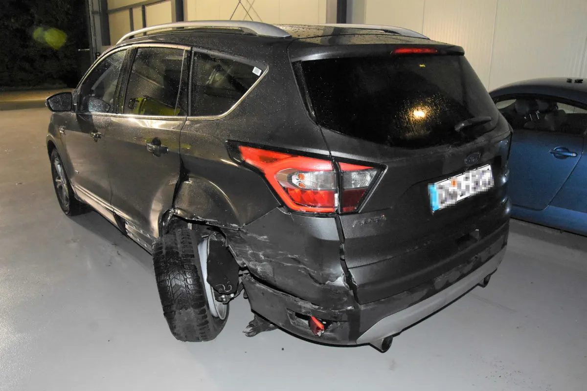 Balgach SG - Nach Auffahrkollision auf der Autobahn A13 geflüchtet