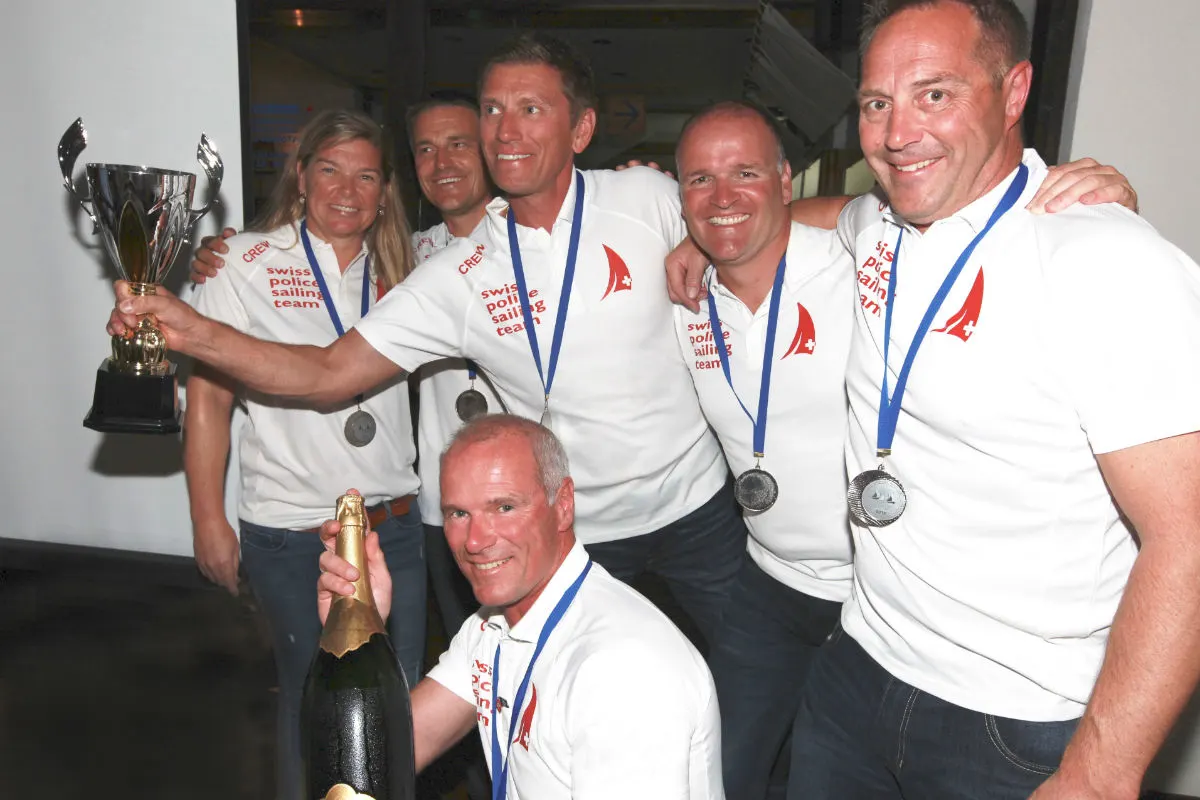 Luzerner Polizei-Segler sind Vizeweltmeister