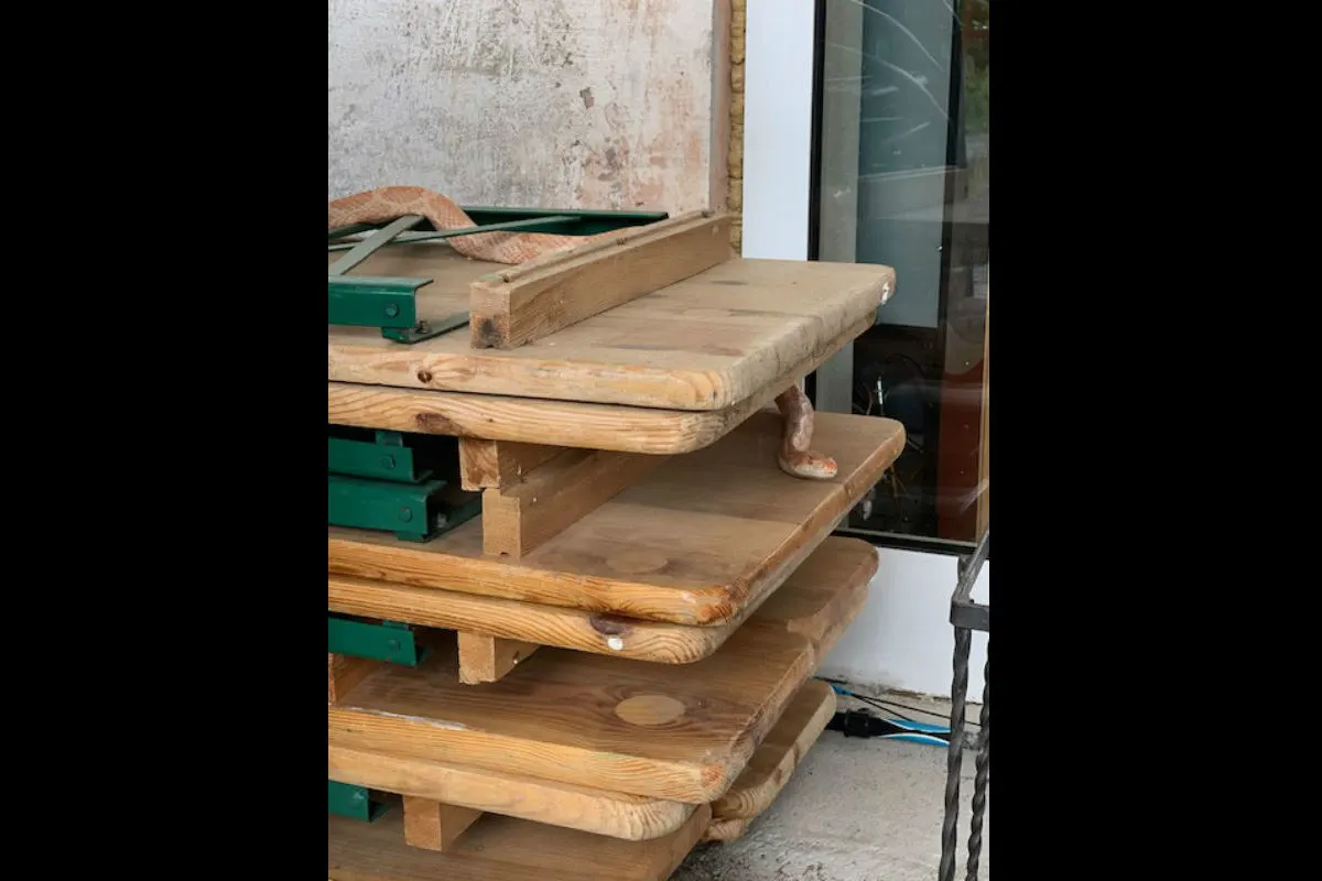 Schlange vor Bäckerei