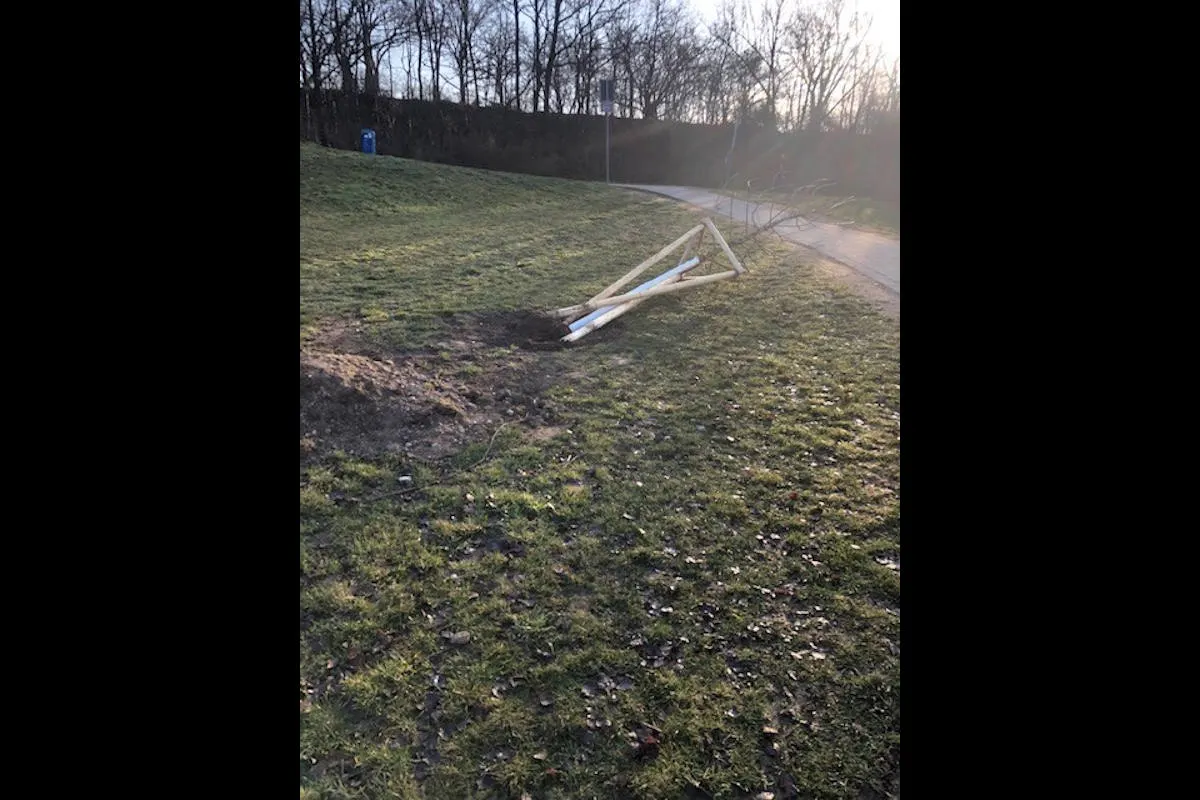 Mannheim-Rheinau – Vandalismus am Rheinauer See
