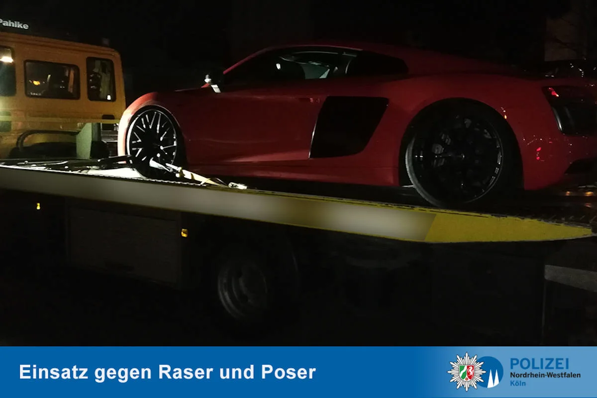 Köln – Autos und Führerscheine sichergestellt