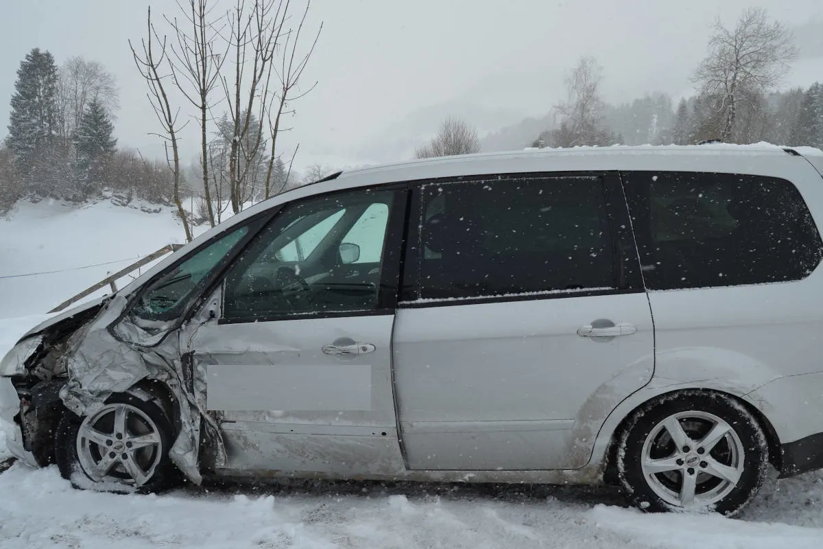 Kanton AR – Unfälle auf schneebedeckten Strassen