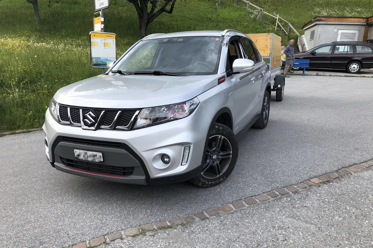 Schiers GR – Kollision bei Kreuzungsmanöver
