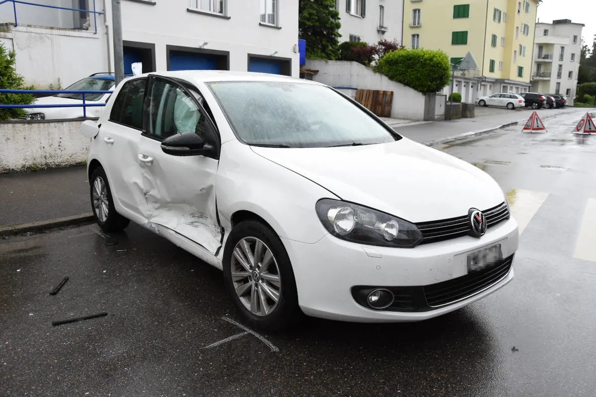 Rorschach SG – Unfall auf Kreuzung