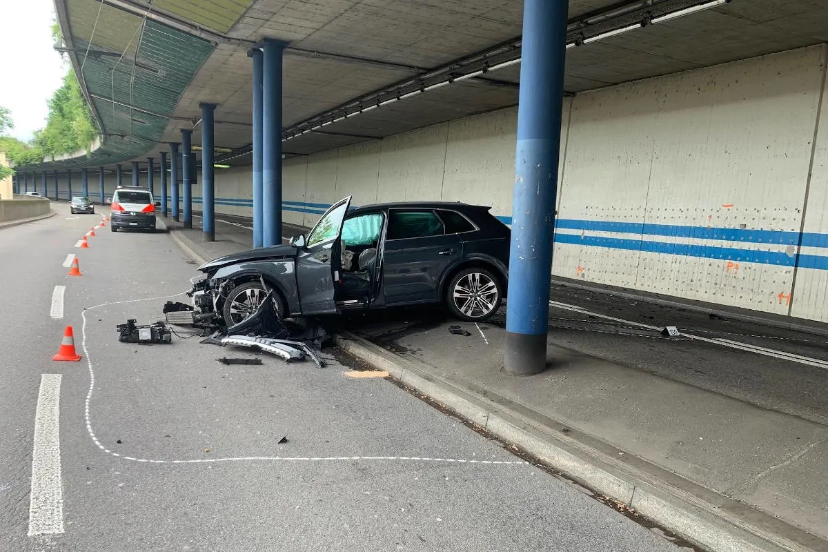Stadt Zürich – Verkehrsunfall fordert Verletzten