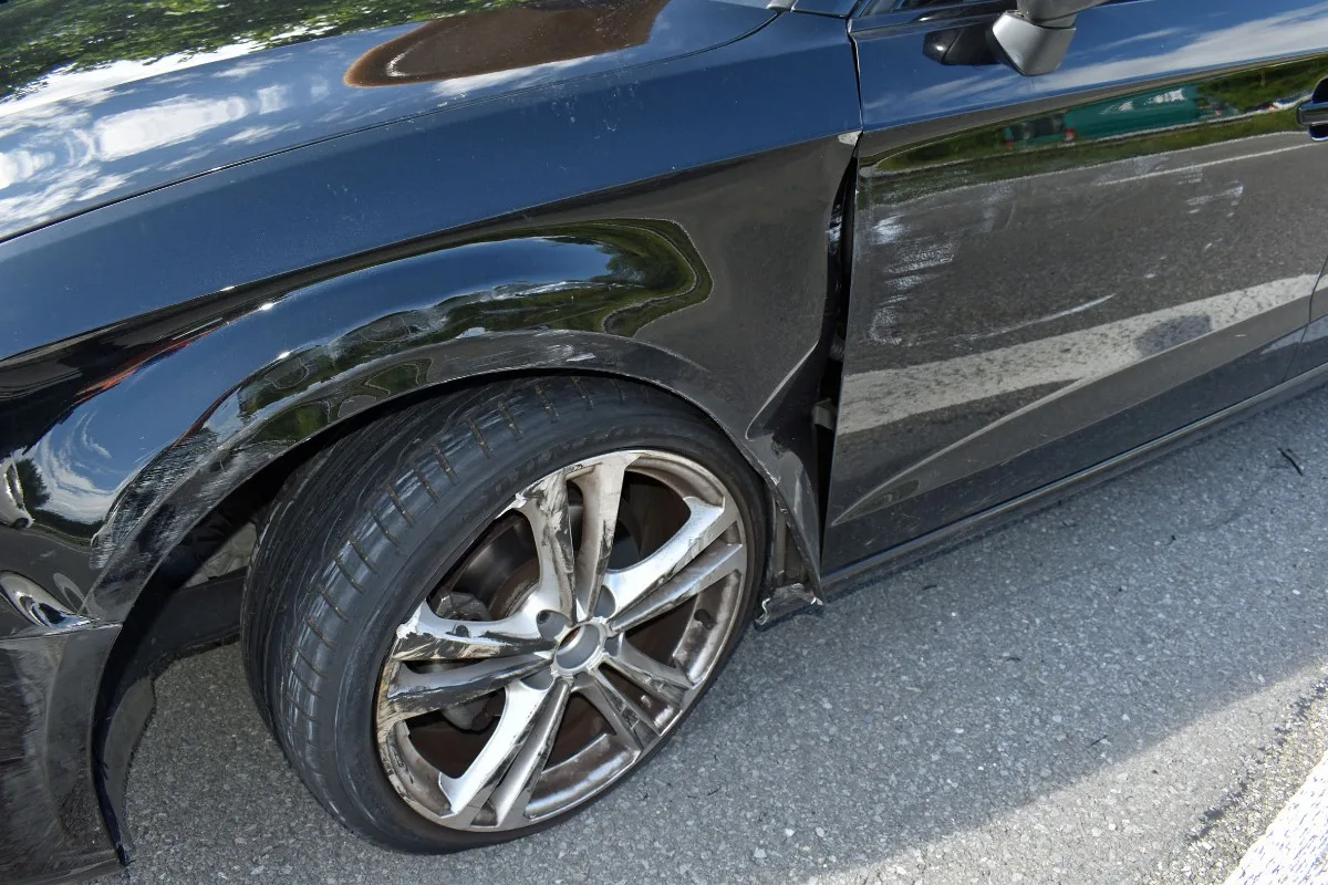 Buchrain LU - Kollision auf der A14 zwischen zwei Autos 