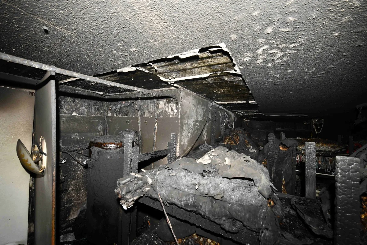  Gossau SG - Feuer bricht in einem Hundeladen aus