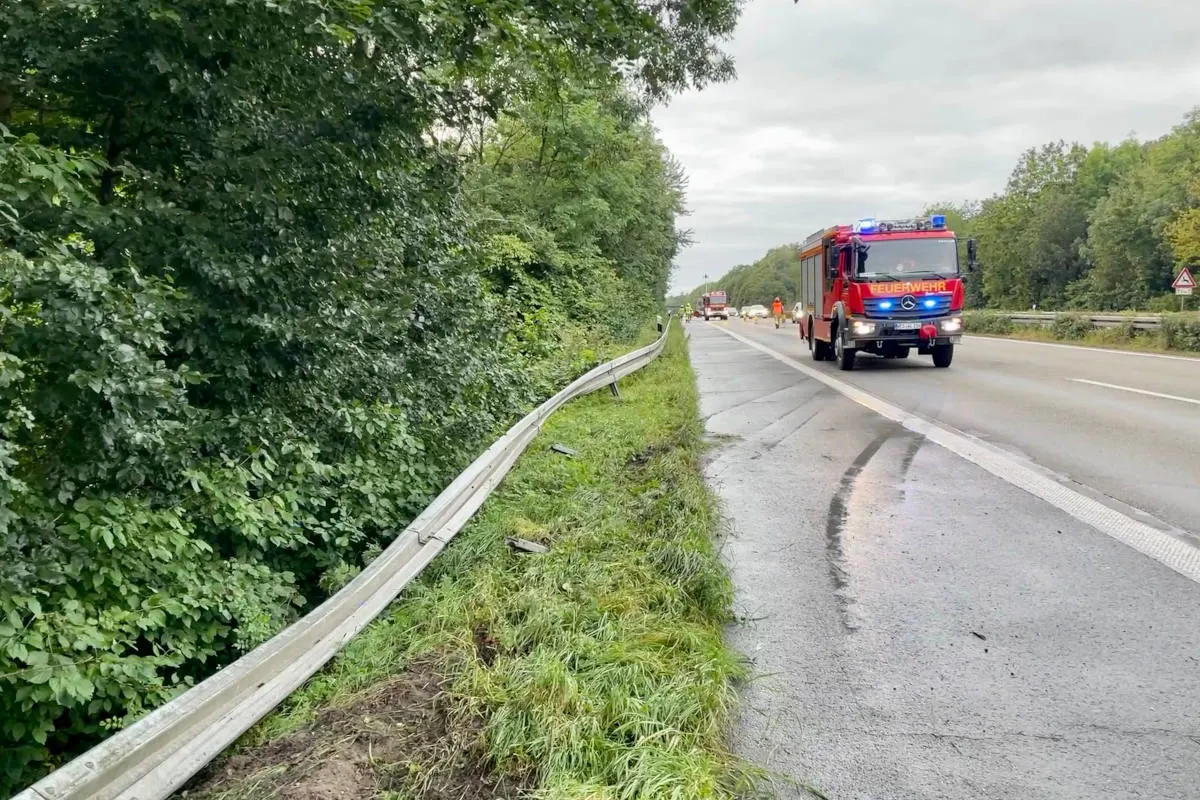 Alpen – Zwei Verkehrsunfälle auf der A57