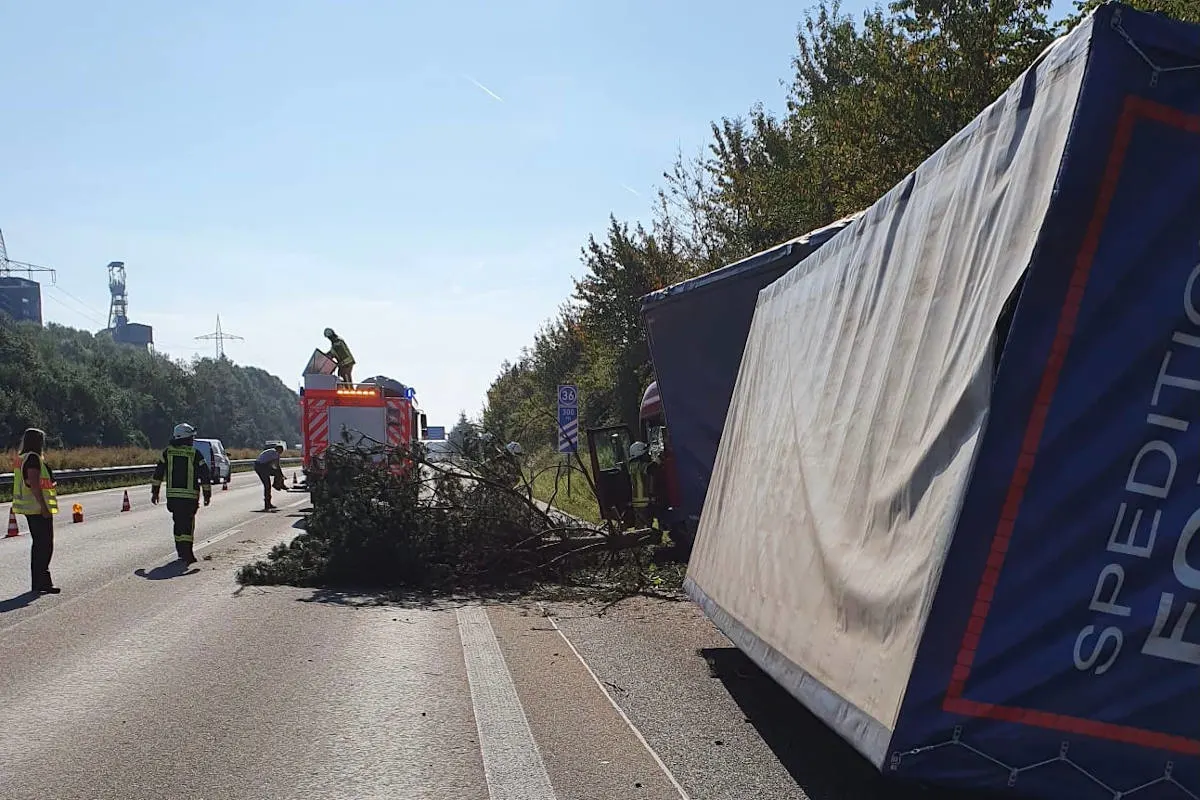 A3 Neustadt/Wied – Medizinischer Notfall führt zu Unfall auf der Autobahn