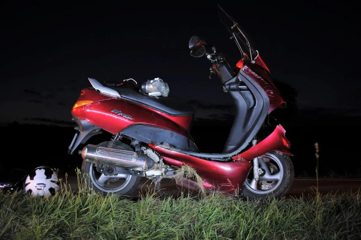 Siblingen SH – Sturz eines Motorradfahrers 