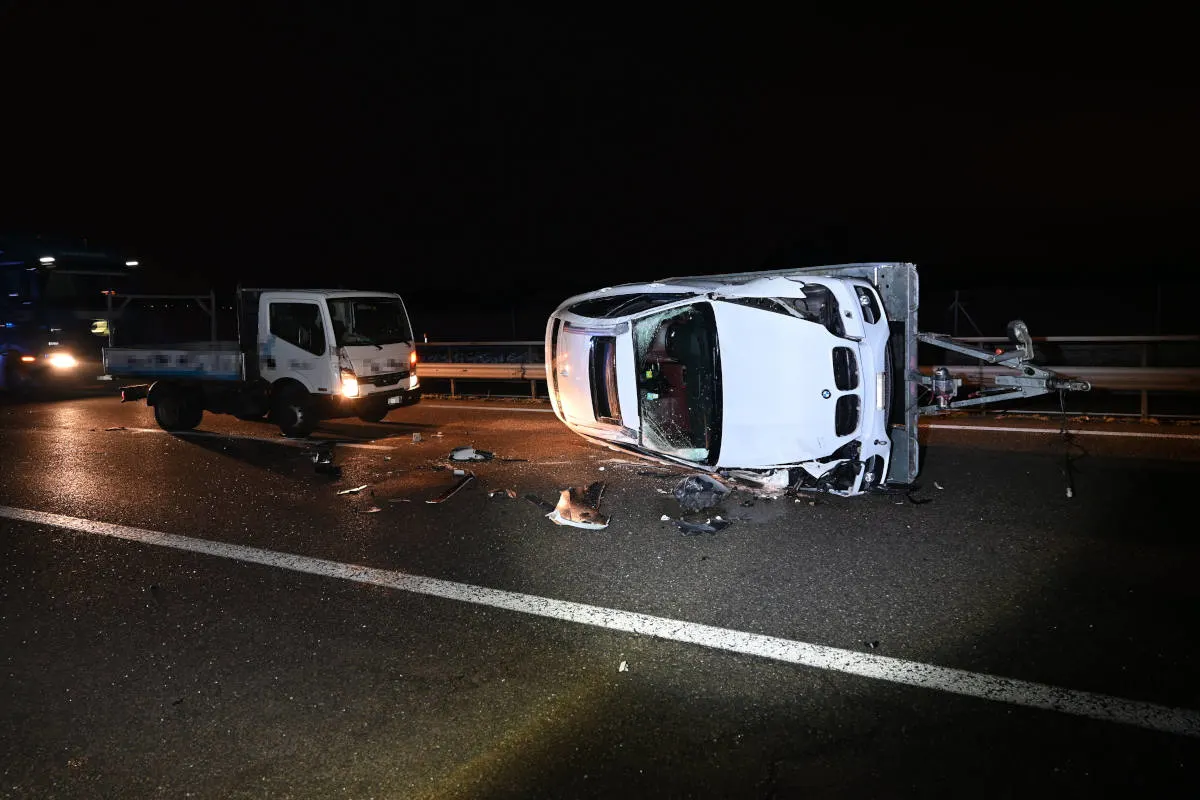 A1 Niederwil SG – Selbstunfall mit Überlast